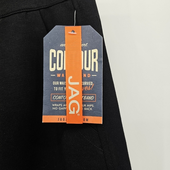 Jag Women's Black Chelsea Ponte Stretch Trousers Pants Size 14/32 New - Picture 3 of 9